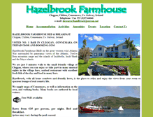 Tablet Screenshot of hazelbrook-connemara.net